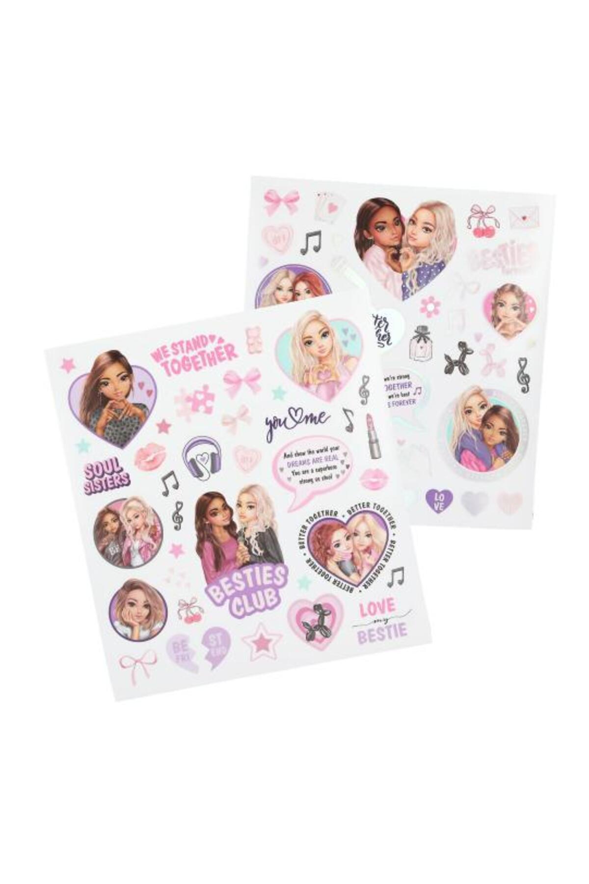 Top Model TOPModel MY BFF LED ve Sesli Boyama Defteri | Stickerlı, Işıklı Kapak, En İyi Arkadaşlar fotoğrafı 6 (önizleme)