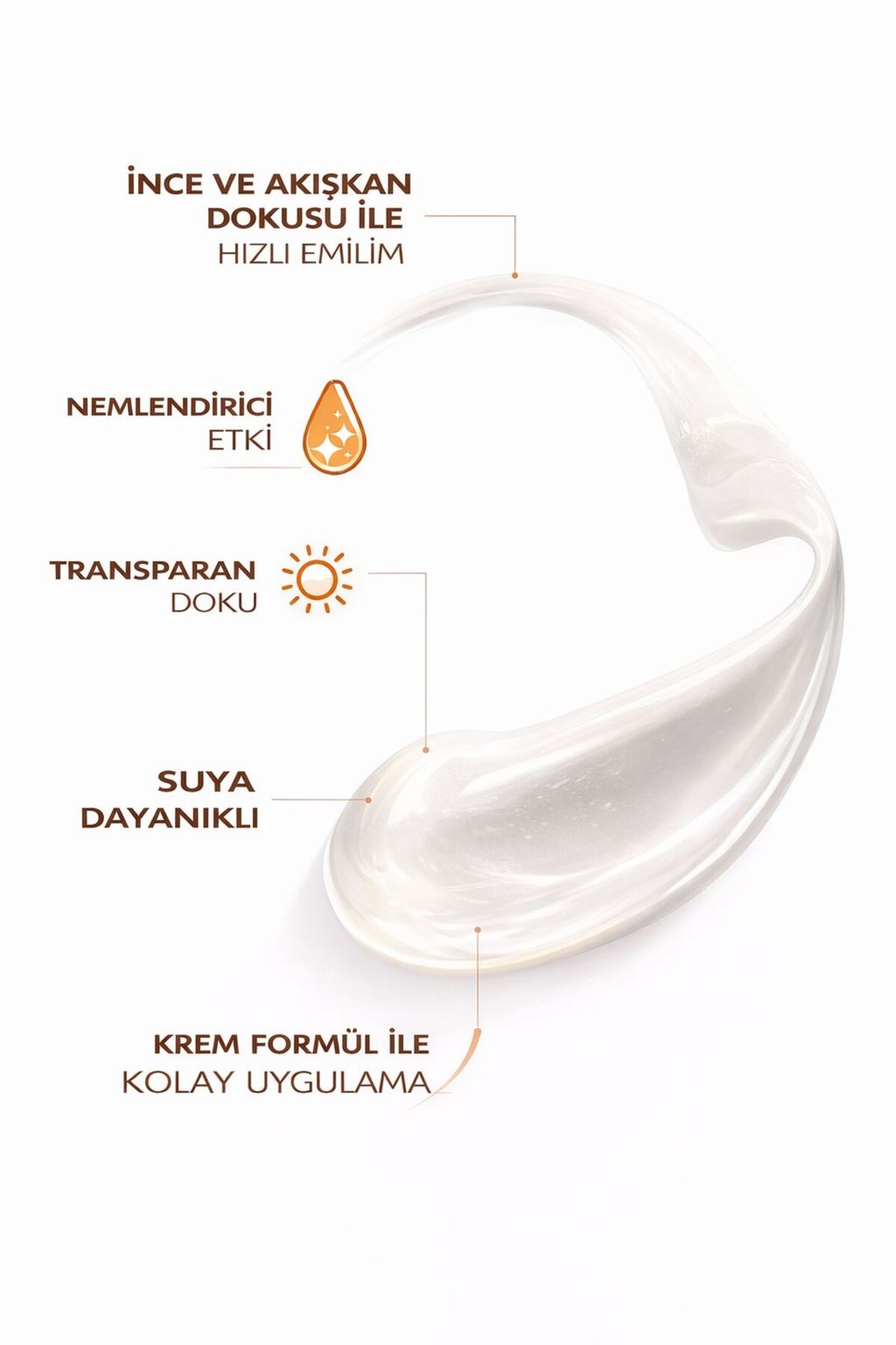 Sun SPF 50+ Güneş Koruyucu Krem 2’li 150 ml UVA UVB PA++ — 1000111 — تصویر 3 از 5