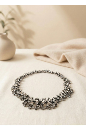 SURIA Sevgililer Günü Premium Hediye Kutu Kadın Tasarım Parlak Taşlı Rodyum K...