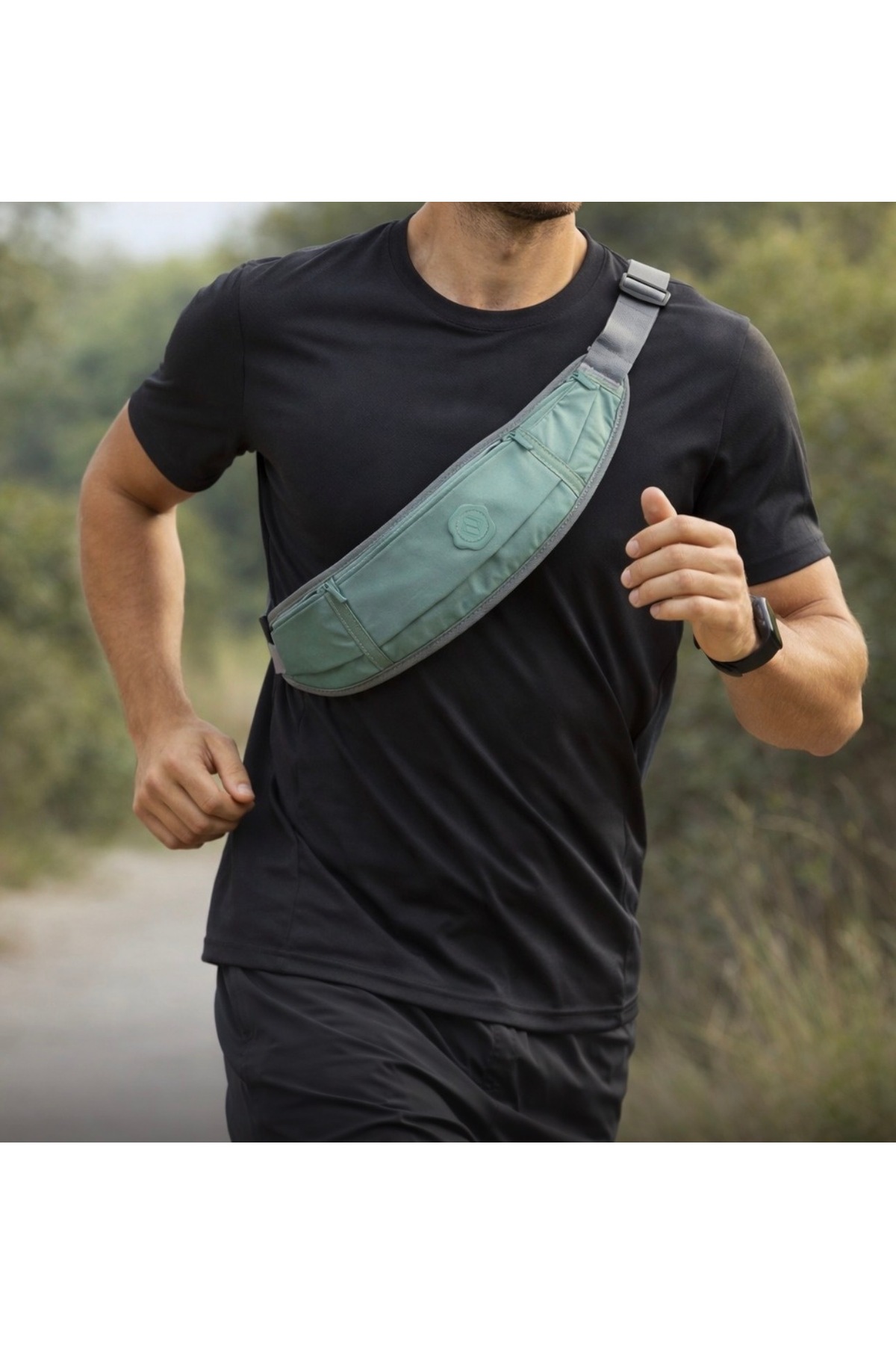ICONE BAG Koşucu Bel Çantası, Reflektörlü Sporcu Bel Çantası, Bel Çantası görsel 5