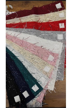 MODELİSA Zara saçaklı payet kumaş