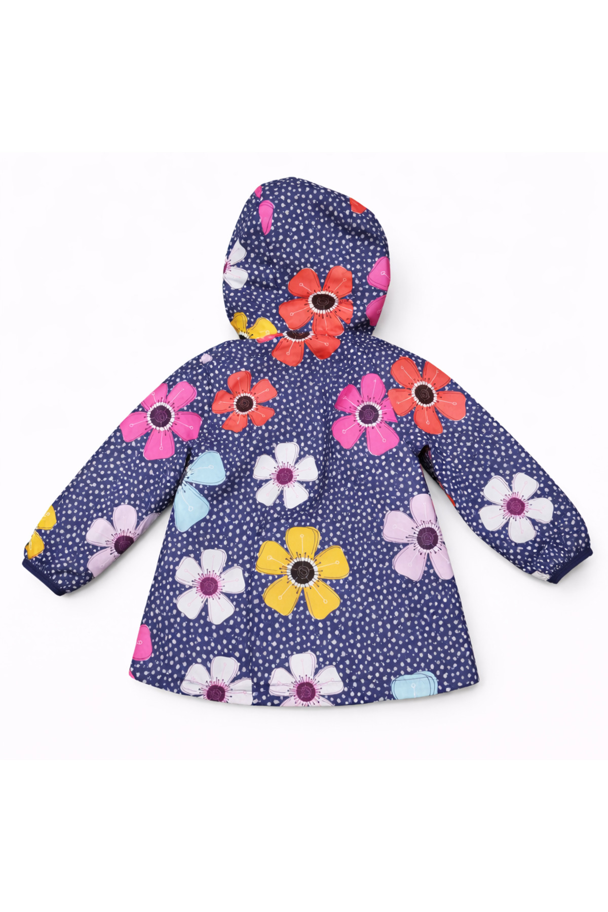 MDM Kız Bebek Çocuk Çiçekli Yağmurluk 178-22974 fotoğrafı 2 (önizleme)