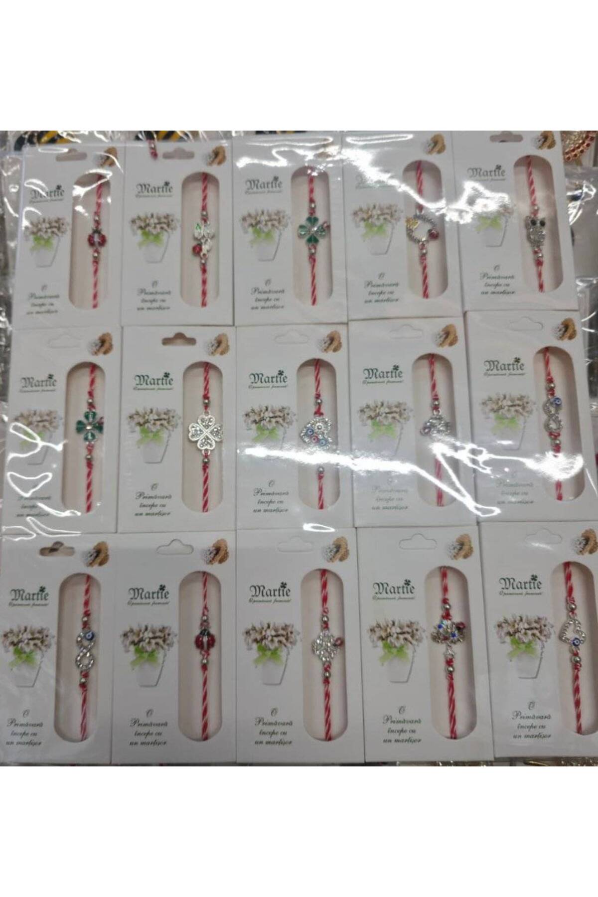 OEM Martisoare ambalate mix modele 15 bucati pe set model 10