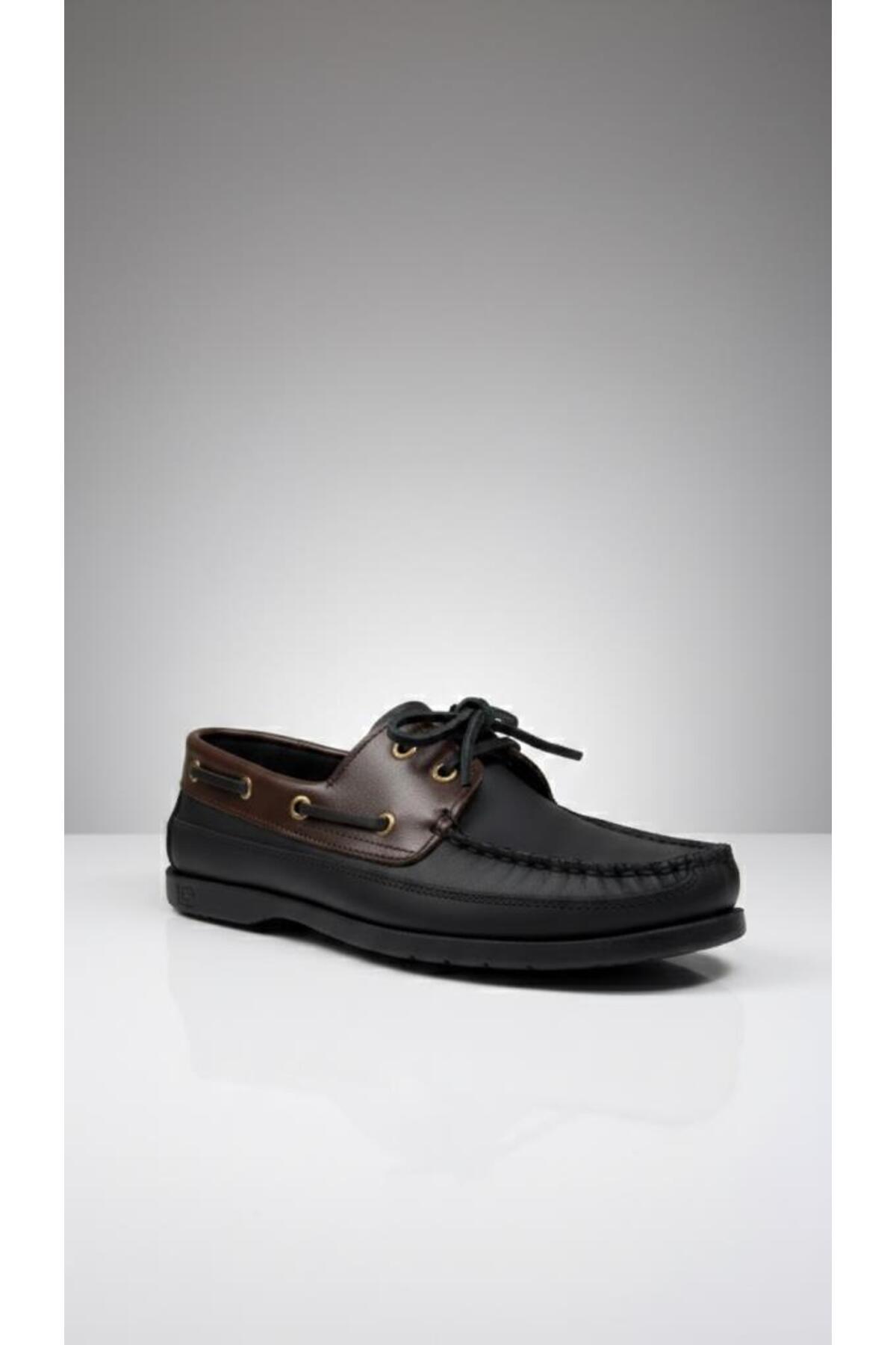 COŞKUN AYAKKABI Unisex Hakiki Deri Günlük Loafer Navigator Ayakkabı görsel 2