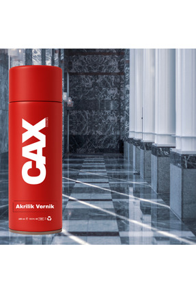 caxcolors Mermer ve Doğal Taş Verniği Sprey 400ml - Kristal Parlaklık - Su ve...