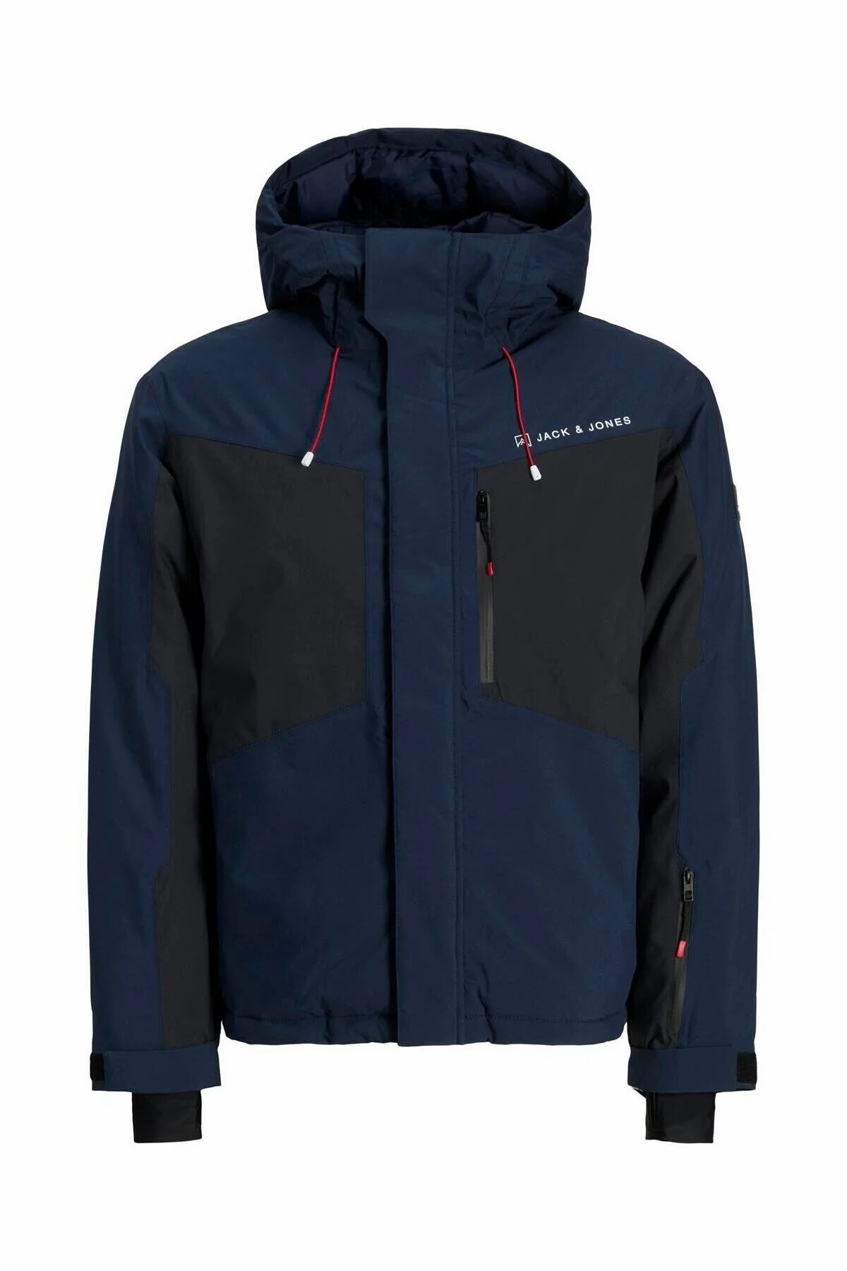 کاپشن اسکی مردانه سرمه‌ای Jjalpes AW25 مدل 12284649-Navyblaze جک اند جونز کاپشن اسپرت Jack & Jones