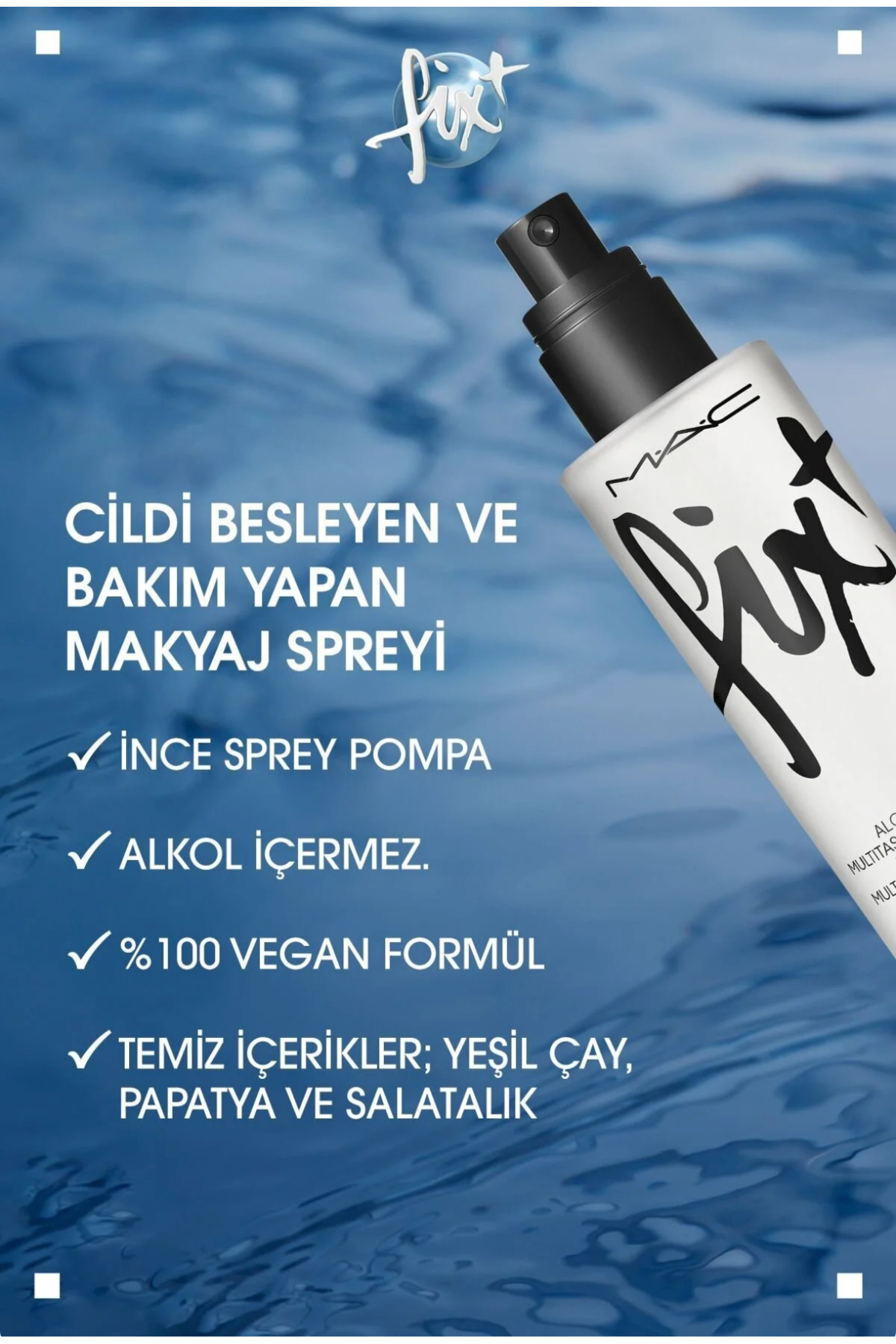 Fıx Original Çok Yönlü Makyaj Spreyi Cildi Hazırlar & Sabitler 30 ml — سفید FixOriginal30 — تصویر 4 از 4