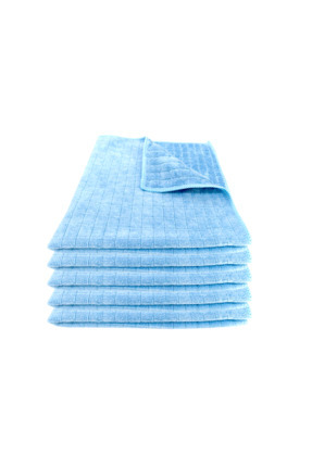 Silver Kareli Genel Temizlik Ve Tezgah Bezi 320 GSM (5 Adet)