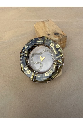 V3LAMADEİT 9MM DIAMOND MERMİLİ KÜLLÜK ORTA BOY (GOLD)