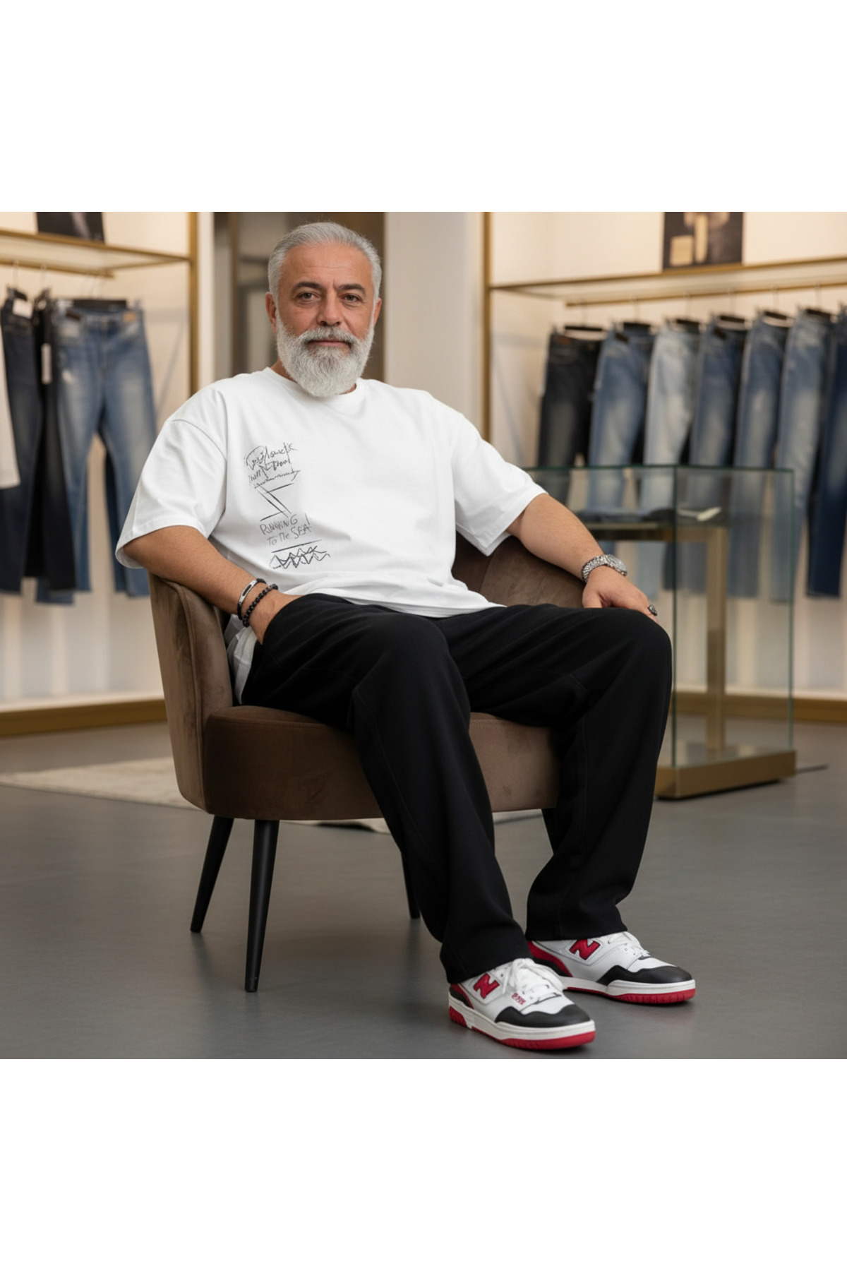 Kaizer Jeans Battal Büyük Beden Erkek Siyah Kot Pantolon
