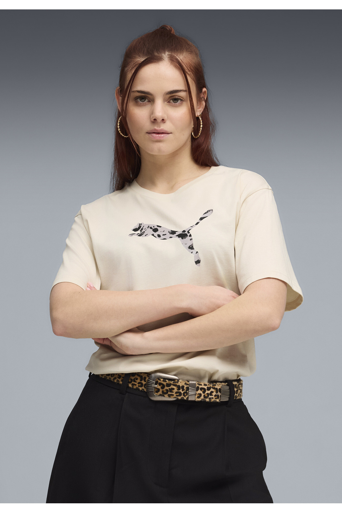 Puma Essentials Graphics Animal Relaxed T-Shirt