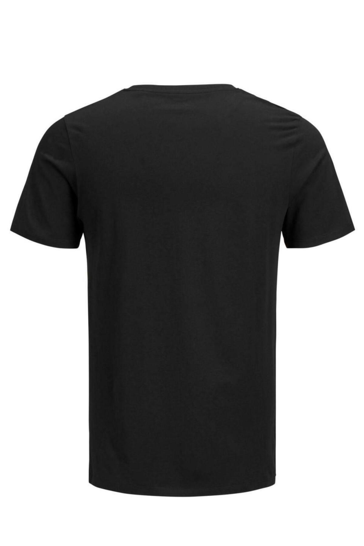 تیشرت مردانه راسته آستین کوتاه | جک اند جونز Jack & Jones 12137126 - تصویر 4