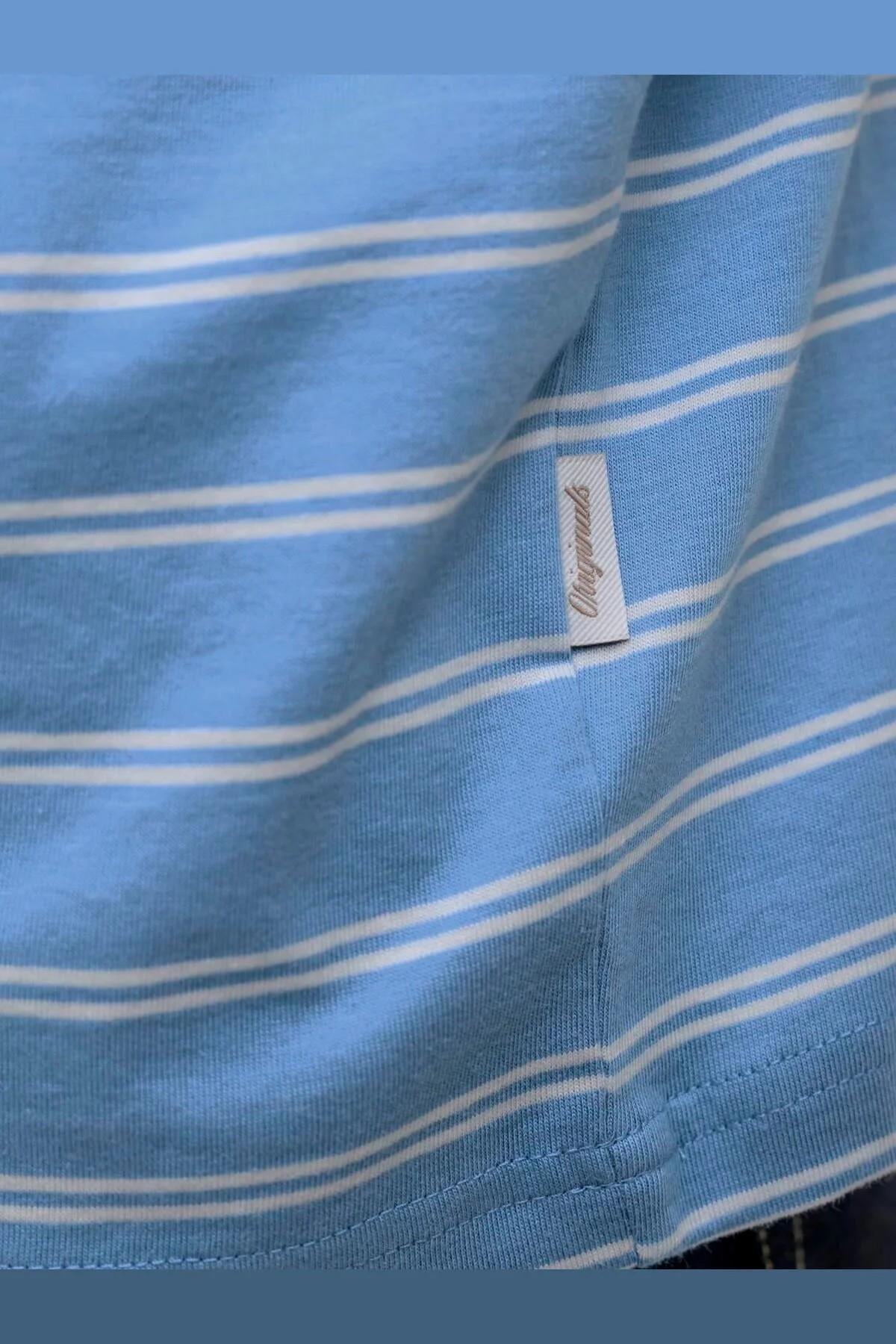 تیشرت مردانه گلدوزی شده آستین کوتاه | جک اند جونز Jack & Jones 12291021 - تصویر 6