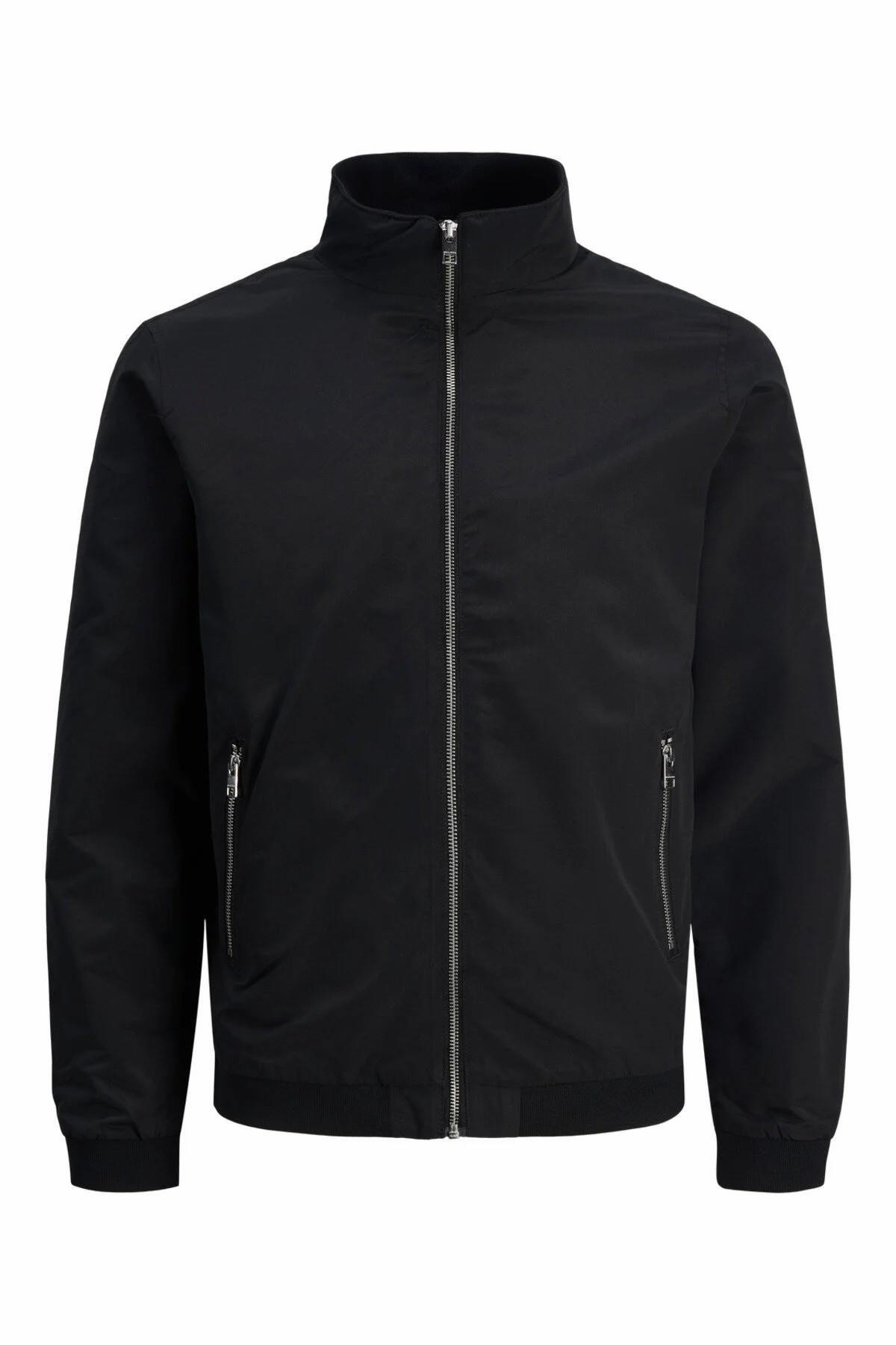 Jack & Jones Essentials Suya Dayanıklı Regular Fit Bomber Ceket Erkek Ceket 12204277 görsel 5