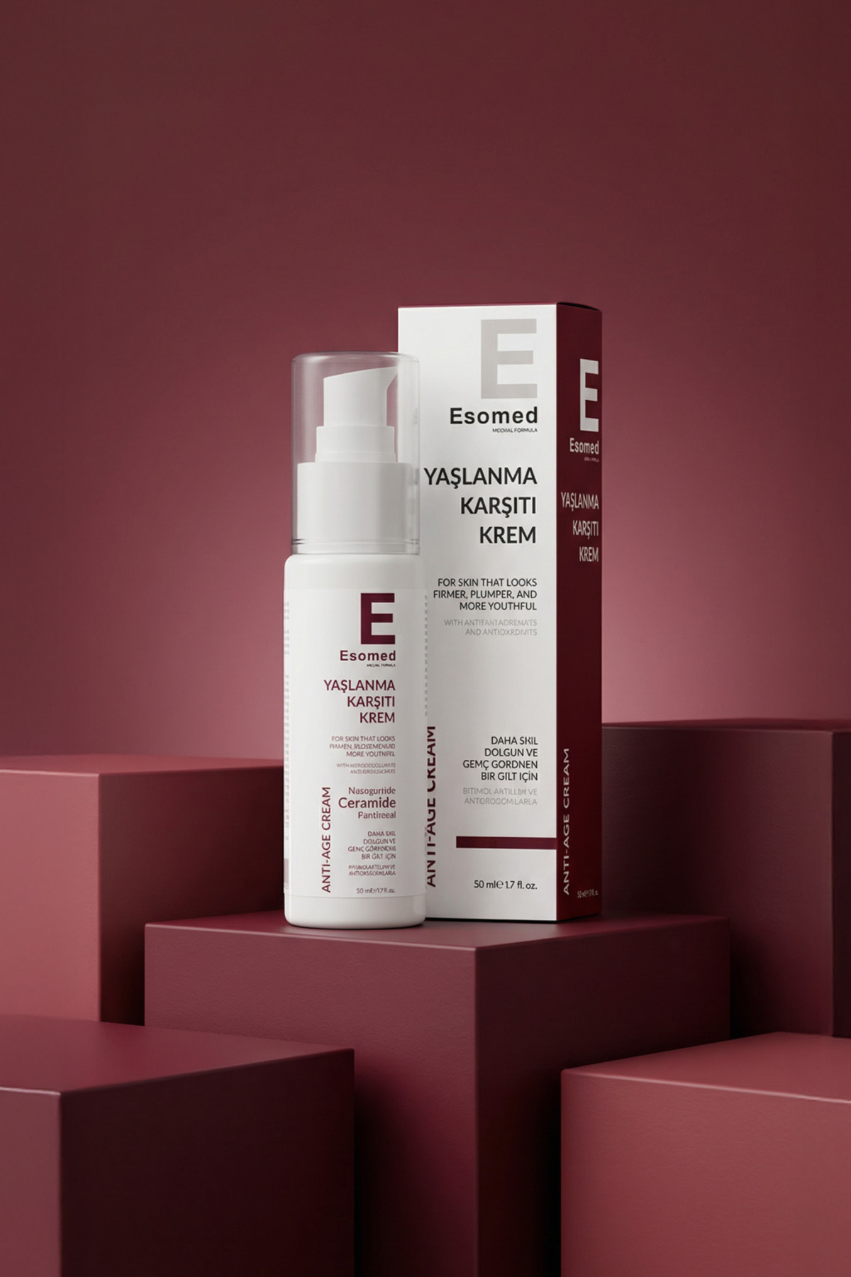 Yüz Ve El İçin Beyazlatıcı Etkili Anti-Aging Yaşlanma ve Kırışıklık Karşıtı Leke Güneş Yanığı Krem — yaşlanma karşıtı — تصویر 3 از 5