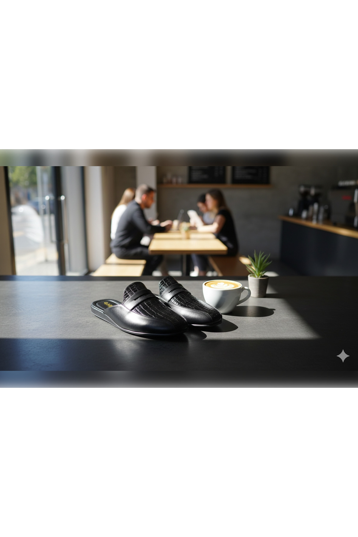 Resim DARUGA Erkek Günlük Ev Terliği Rahat Tabanlı Kaymaz Terlik 