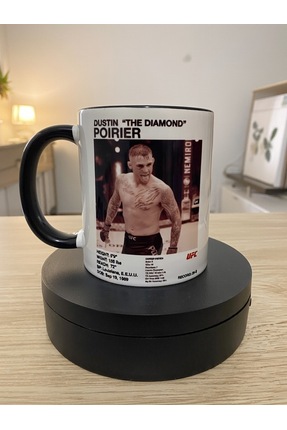 BARDART UFC Dustin Poırıer Temalı Porselen Kupa Bardak