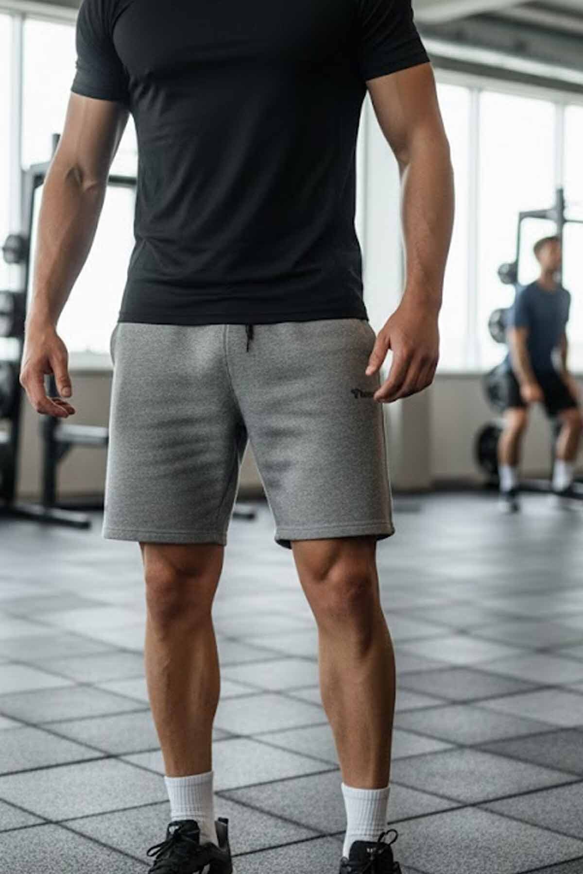 شلوار ورزشی مردانه Mesen مدل 932095-2833ANTHRACITE-C3 هامل شورت ورزشی hummel