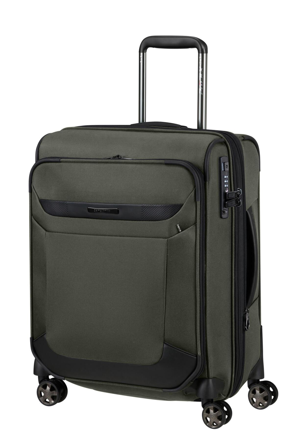 Samsonite Pro-dlx– Troller S Spinner 55 Cm Expandabil, Verde Masculin - S