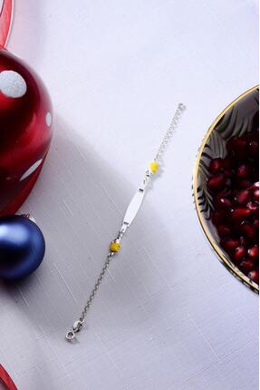 Innuendo Jewelry 925 Ayar Gümüş Figürlü Isimli Kız Erkek Bebek Çocuk Künyesi