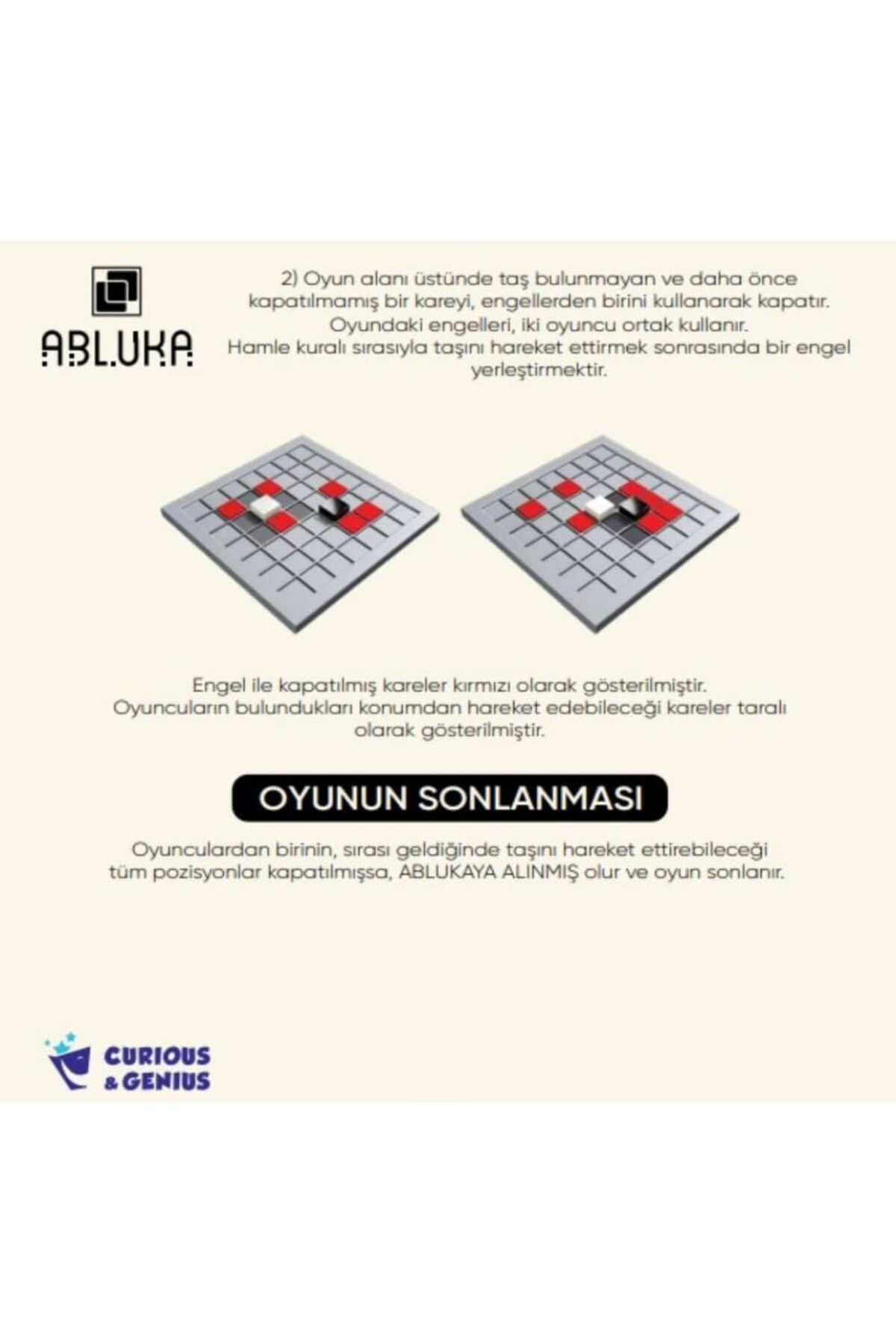 Curious&Genius ABLUKA TAZOF İLKOKUL - ORTAOKUL TURNUVA KUTU OYUNU fotoğrafı 4 (önizleme)
