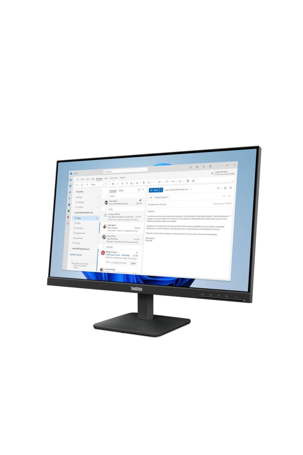 LENOVO 23.8 THINKVISION S24-4e 64B5KAT1TK FHD IPS - Fiyatı, Yorumları