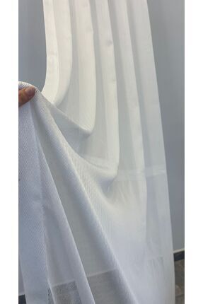 La Diva Home Perde Balık Sırtı Model Desenli 1/3 Sık Pile Tül Perde Kırışmaz ...