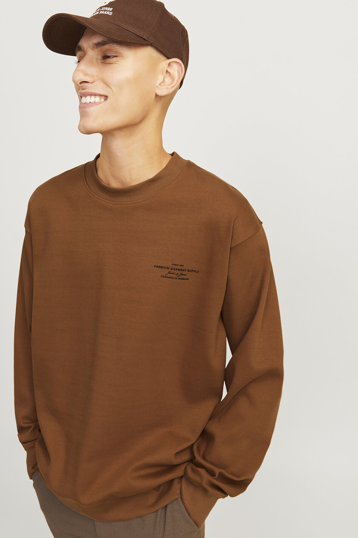 سویشرت مردانه راسته آستین بلند | جک اند جونز Jack & Jones 12261386 - تصویر 5