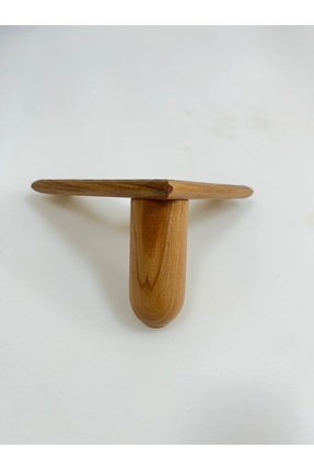 Gürgen Ahşap BOHEM AHŞAP VERNİKLİ AYAK 18 cm