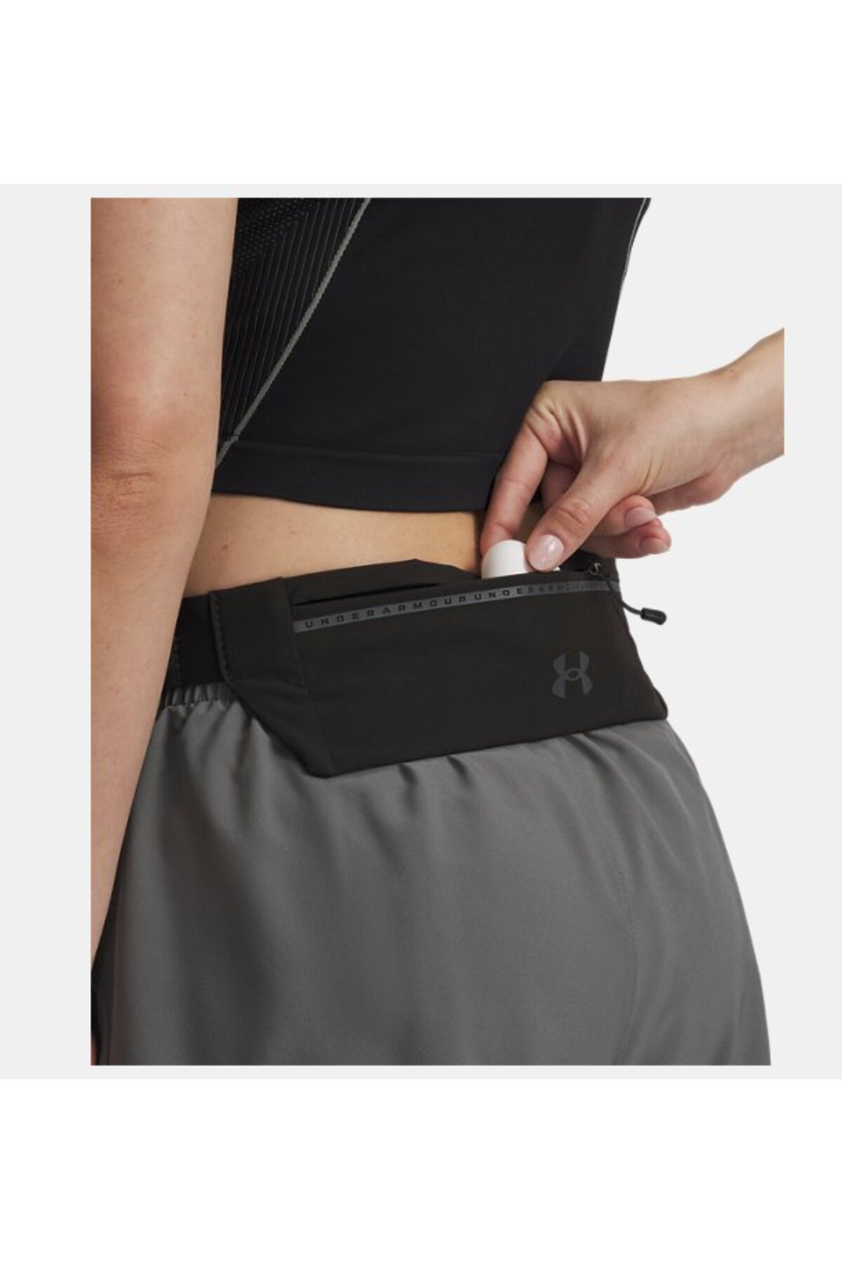 Under Armour Unisex UA Launch Run Belt Bel Çantası 1388914-003 görsel 2