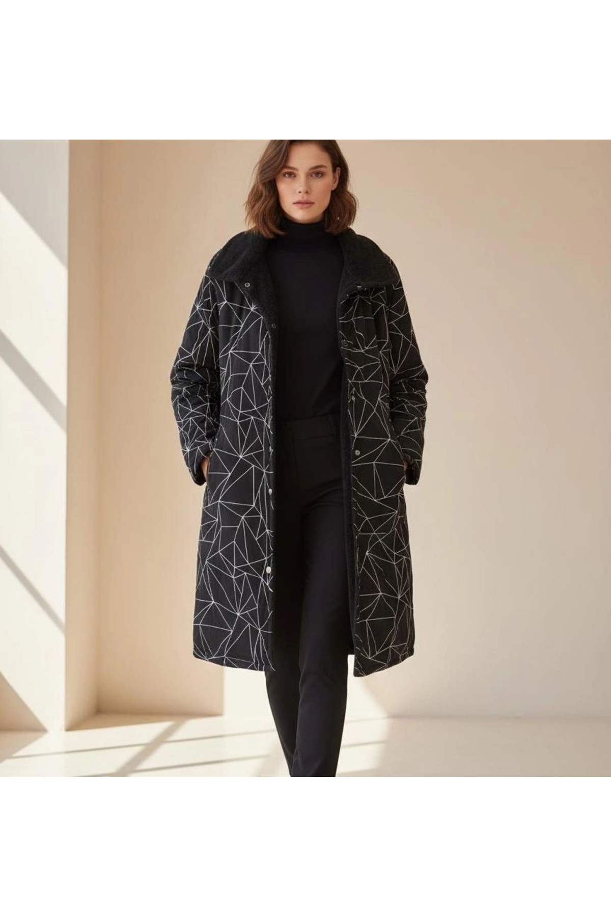 Su Koleksiyon  LINES İÇİ POLARLI HIRKA