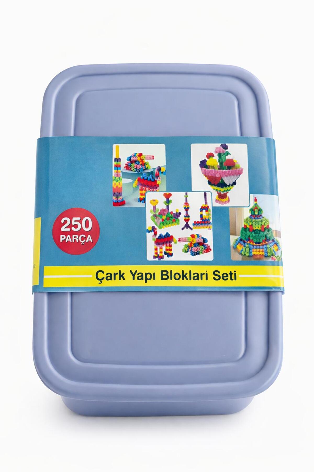ZİVENTA 250 Parça Altıgen Çarklı Yapı Blok Seti Eğitici Puzzle Bloklar Motor Beceri Oyuncağı Kutulu Manyetik fotoğrafı 3 (önizleme)