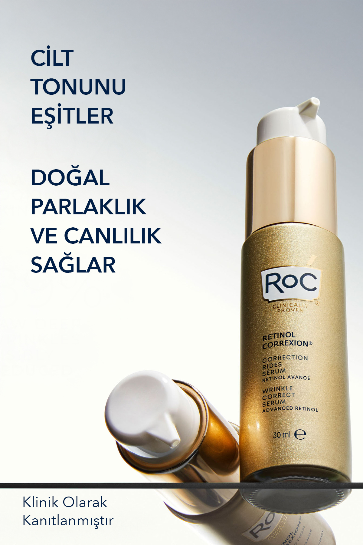 Retinol Kapsül Serum Hediyeli Retinol ve Mineral Kompleks İçerikli Kırışıklık Karşıtı Serum 30 ML — ROC0023 — تصویر 2 از 8