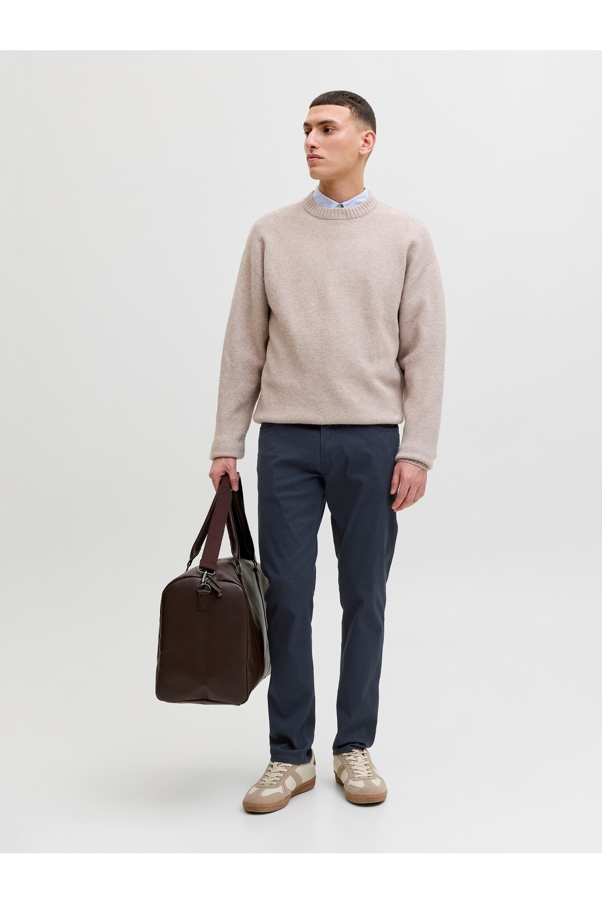 شلوار مردانه راسته فاق نرمال | جک اند جونز Jack & Jones 12288477 - تصویر 5