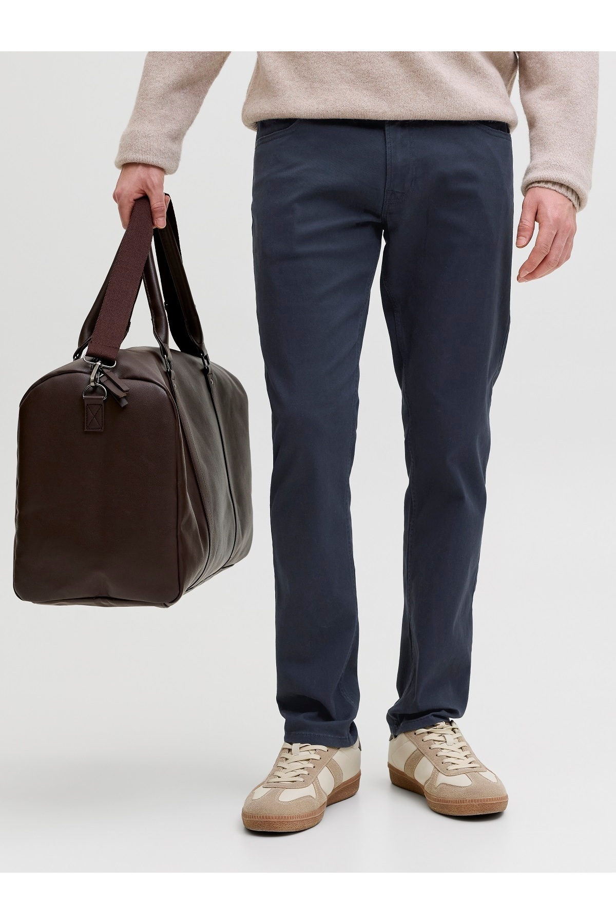 شلوار مردانه راسته فاق نرمال | جک اند جونز Jack & Jones 12288477 - تصویر 3