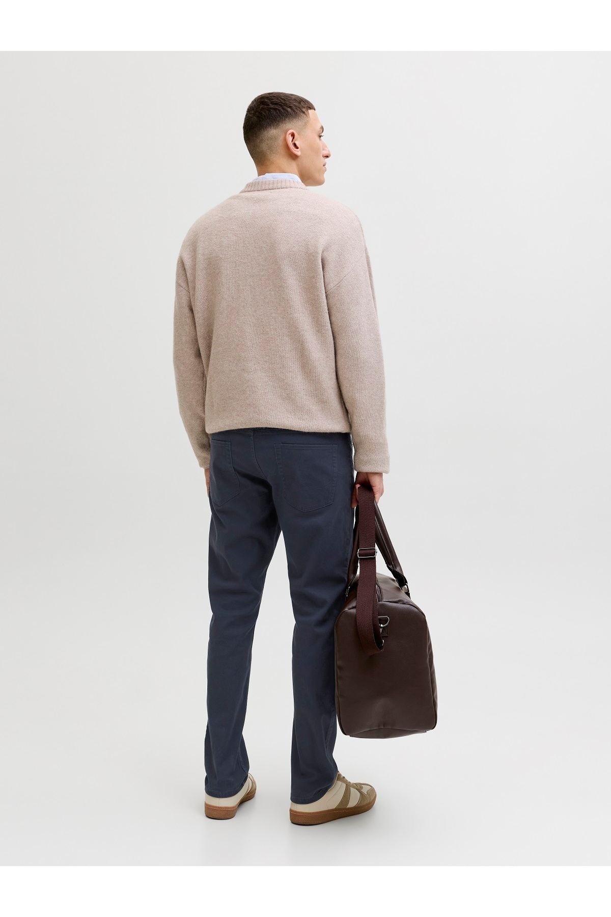 شلوار مردانه راسته فاق نرمال | جک اند جونز Jack & Jones 12288477 - تصویر 4