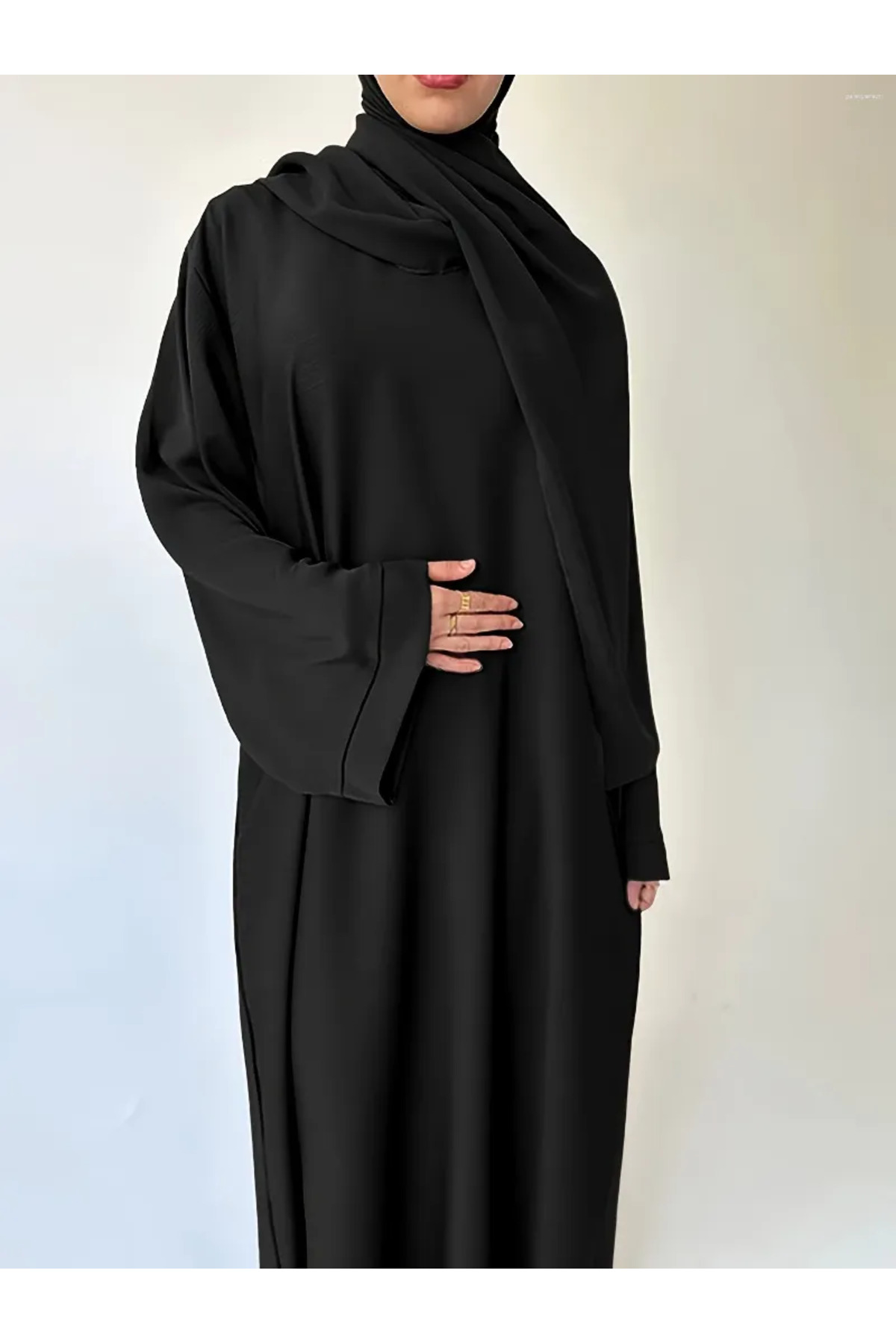 eybetsa  kadın oversize pratik tek parça namaz elbisesi