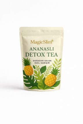 MagicSlim Detox Tea - Ananaslı Yeşil Çay - 50gr