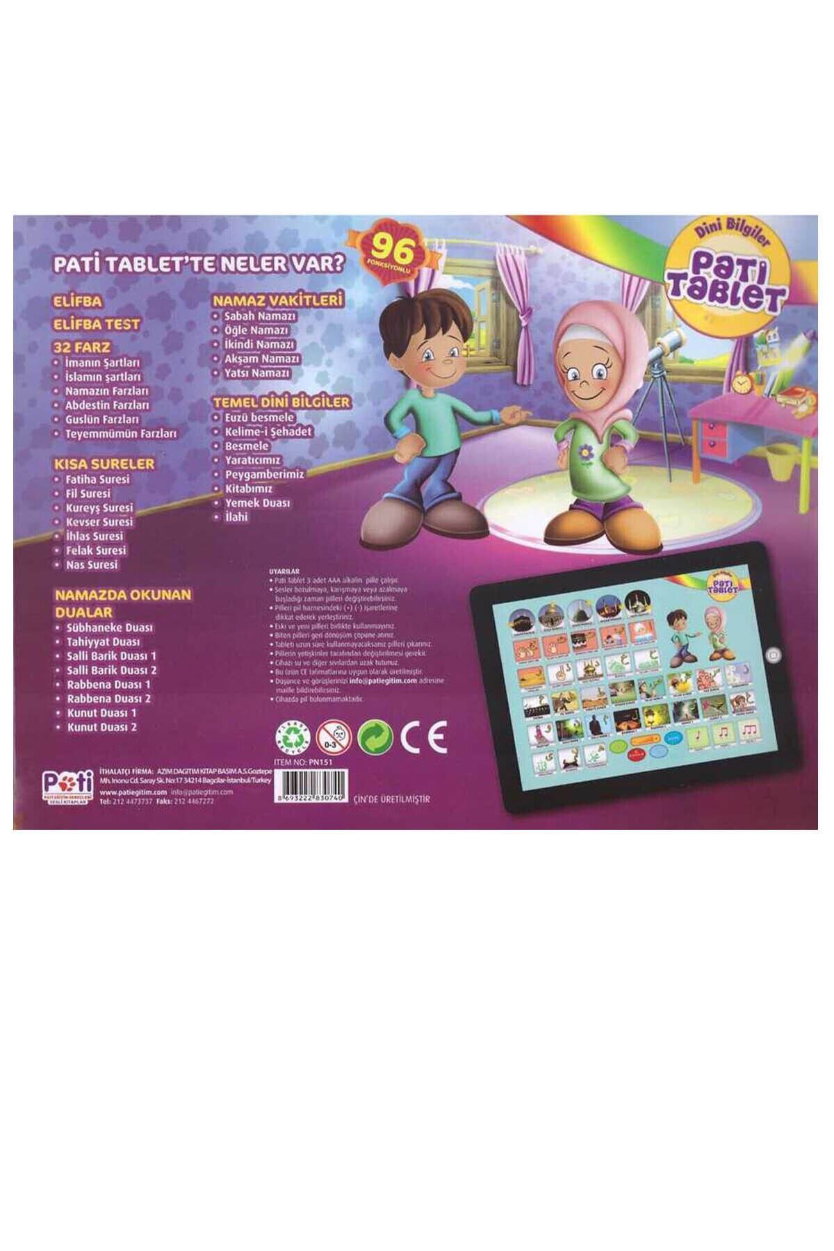 Azim Dağıtım Sesli Dini Bilgiler Büyük Boy - Pati Tablet: 96 Fonksiyonlu fotoğrafı 3 (önizleme)