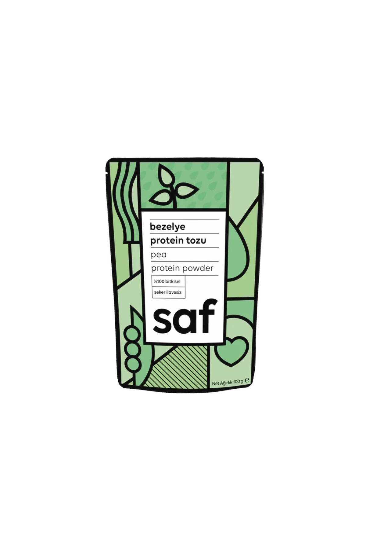 Saf Nutrition Saf Bezelye Proteini Tozu 100gr. - Fiyatı, Yorumları