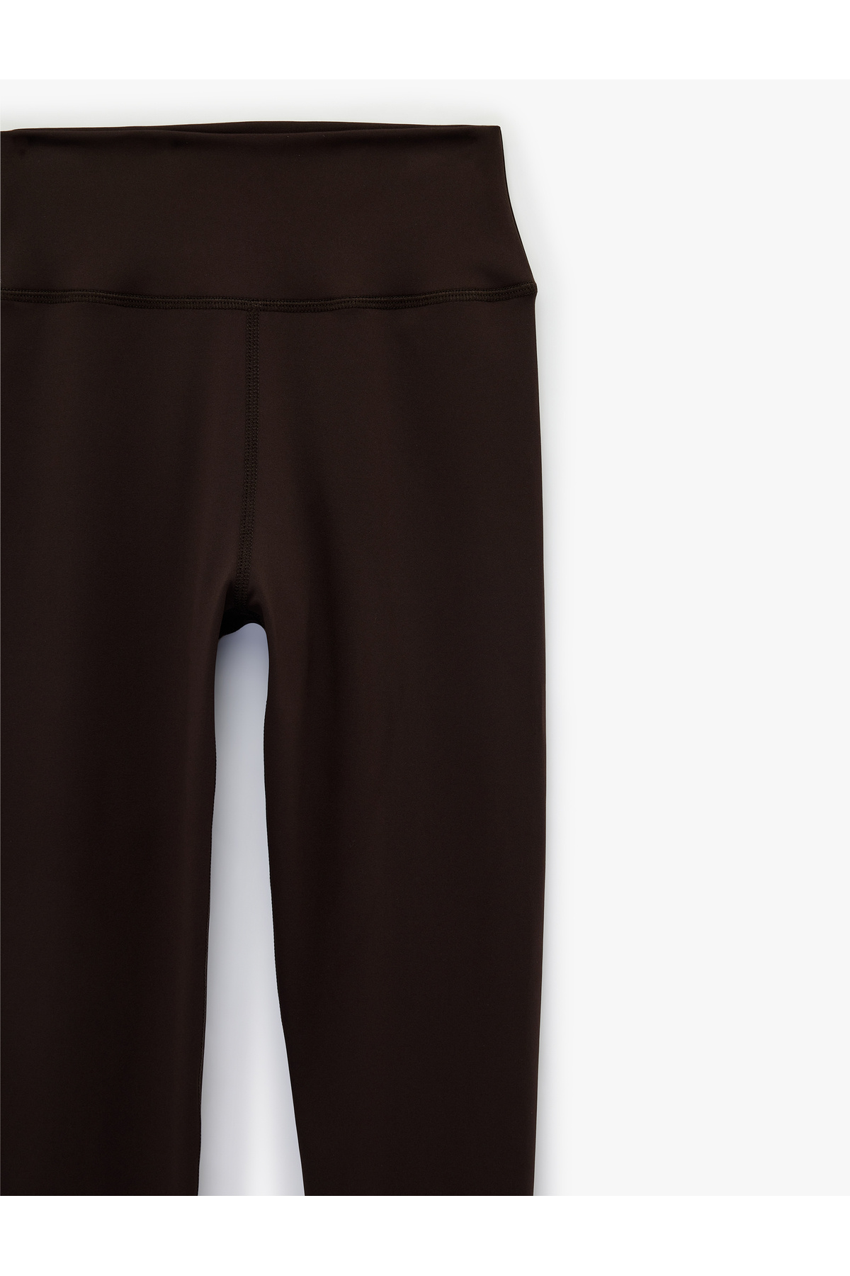 Koton Yüksek Bel Skinny Fit Spor Tayt görsel 4