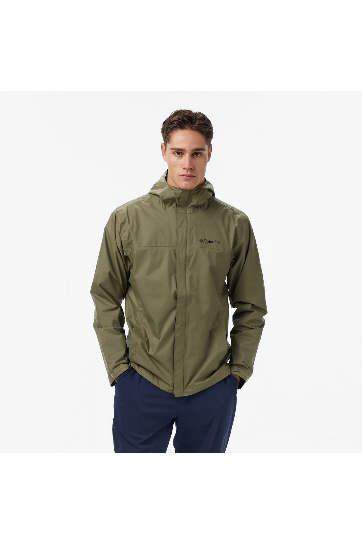 Columbia کاپشن مردانه ضد آب سبز رنگ فضای باز مدل Watertight II — سبز RM2433