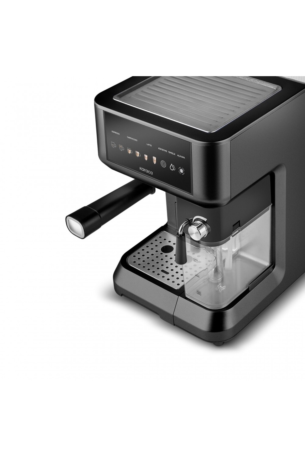 MyCaffe Barista S10 Automatische Espresso-, Latte- und Cappuccino-Maschine – Matte Black