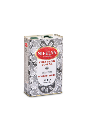 NİFELYA Soğuk Sıkım Natural Sızma Zeytinyağı - 3 LT