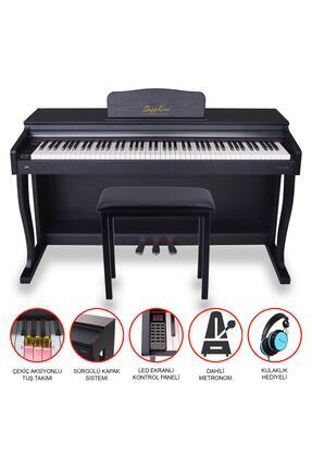 SAPPHIRE Jwin SDP-215 Çekiç Aksiyonlu 88 Tuşlu Dijital Piyano + Tabure - Siyah
