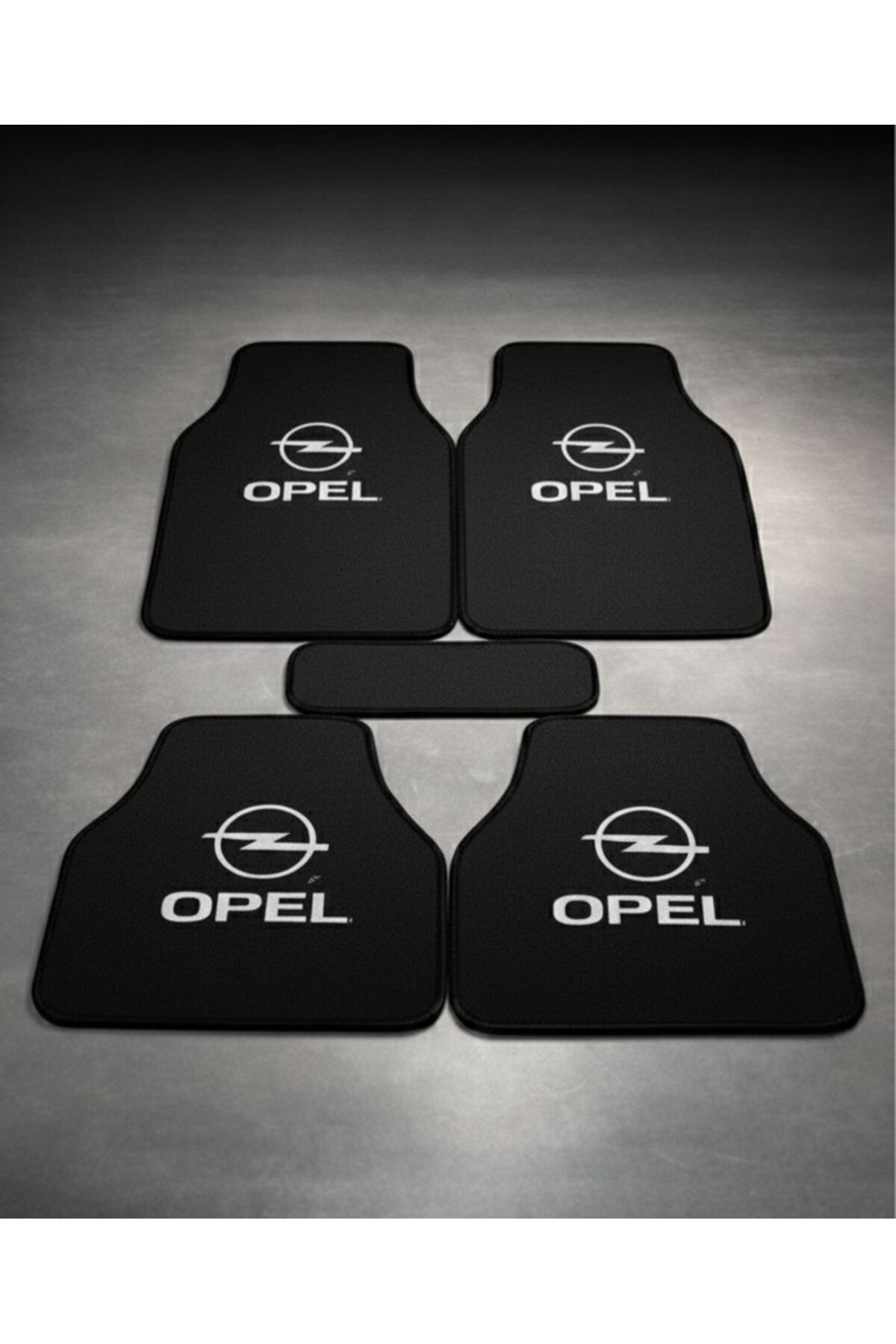 Universal Opel Vectra Uyumlu Siyah 5 Parça Halı Paspas Seti