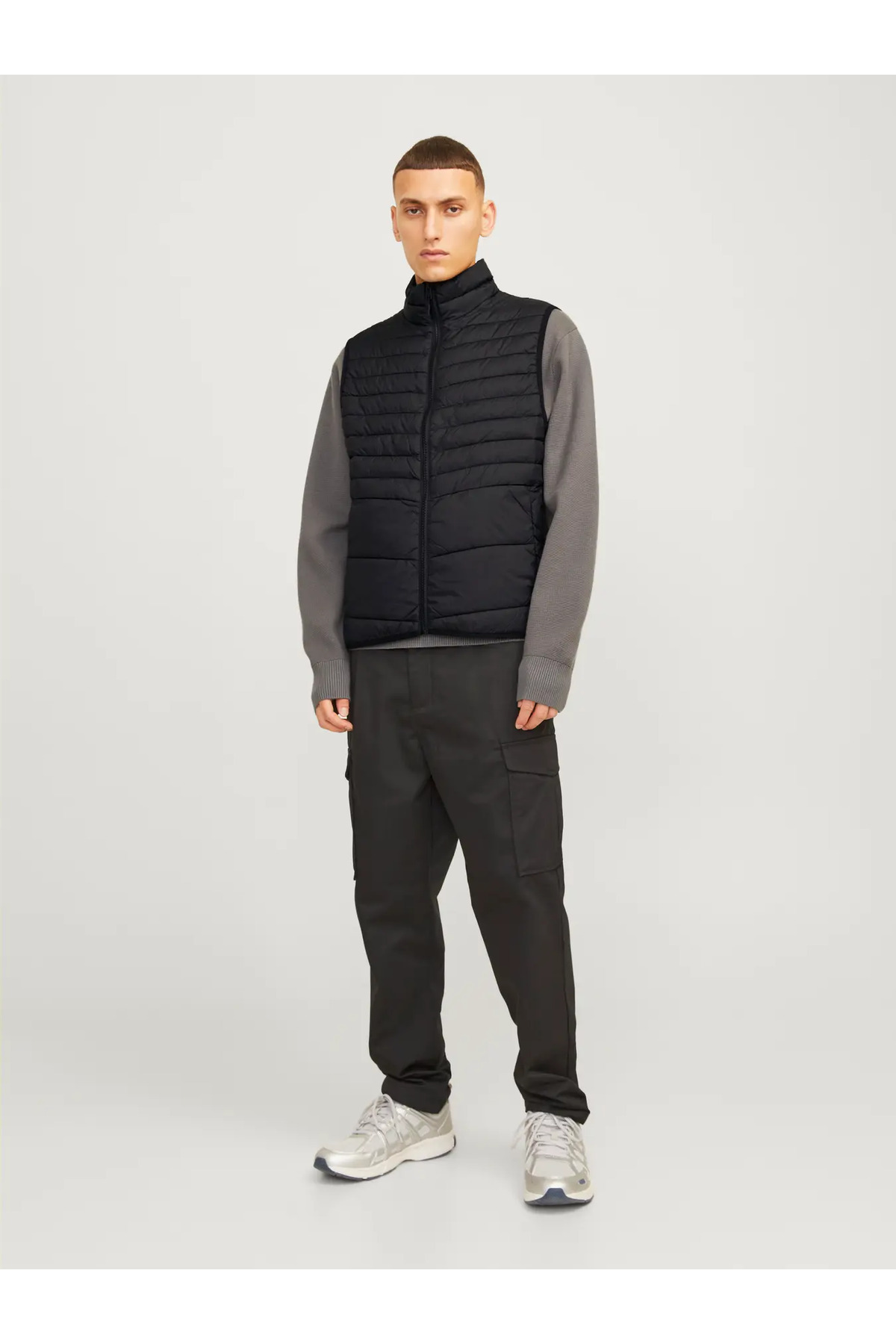 جلیقه مردانه راسته آستین استاندارد | جک اند جونز Jack & Jones 12256987 - تصویر 4