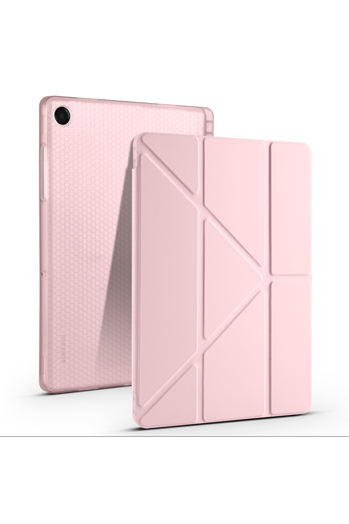Compatible Case for Samsung Galaxy Tab A11 Plus SM-X230 Tablet Case with Triangle Stand and Pen Compartment