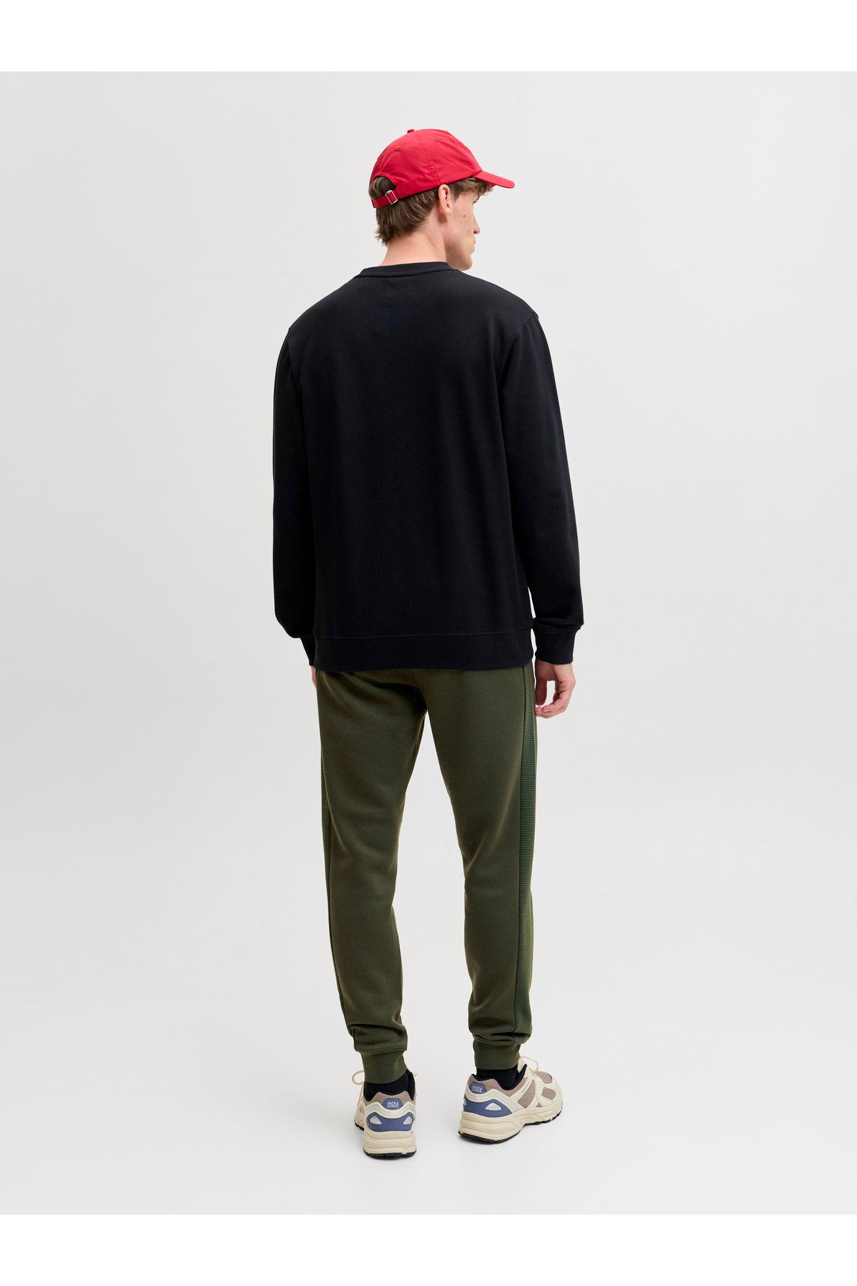 شلوار گرمکن ورزشی مردانه رنگارنگ فاق نرمال | جک اند جونز Jack & Jones TYC42A4926829BB18ACC9D000 - تصویر 4