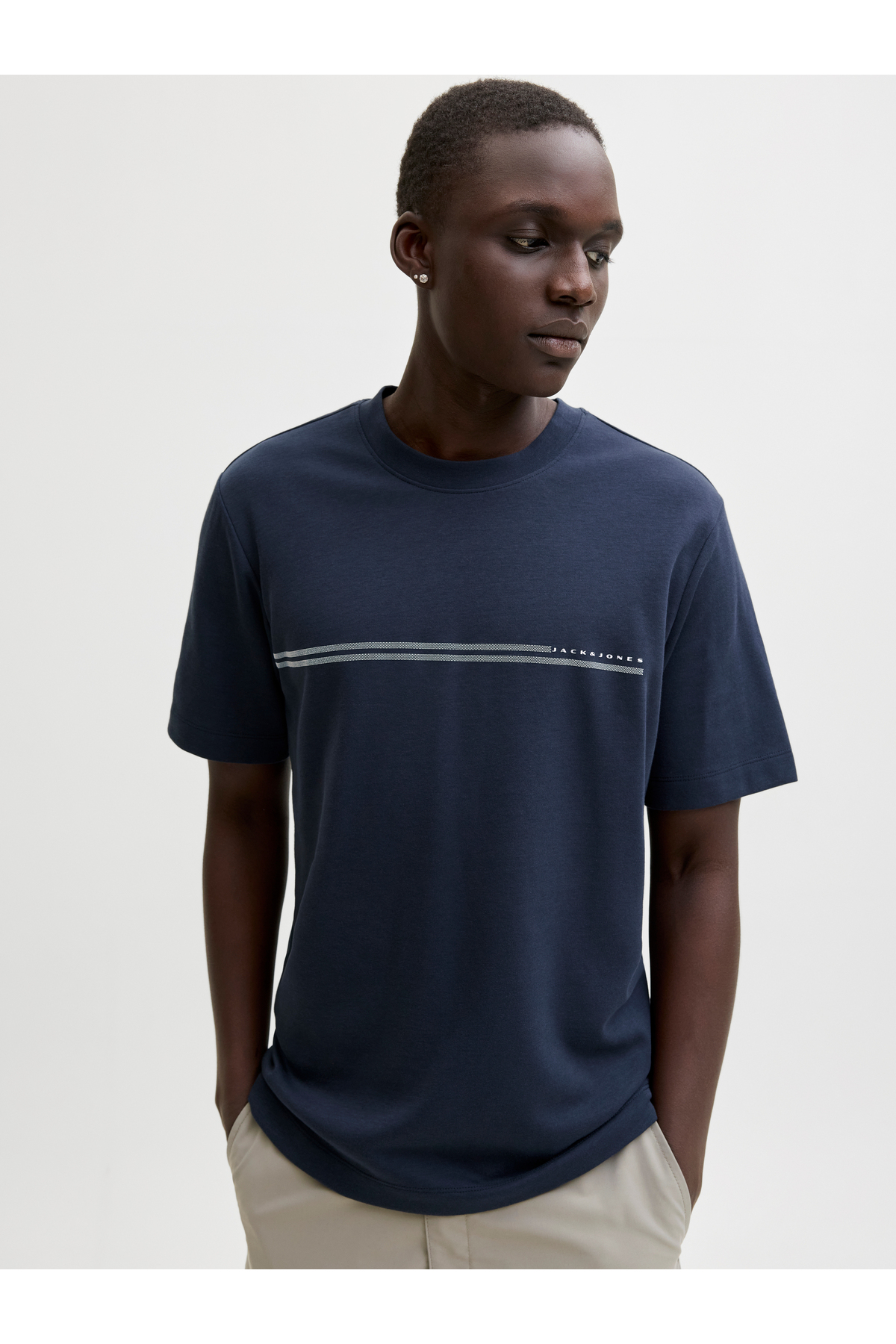تیشرت مردانه طرح دار آستین کوتاه | جک اند جونز Jack & Jones 12289936 - تصویر 7